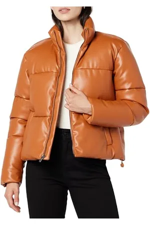 THE DROP Pufferjacke für Damen, Priscilla Veganes Leder, , XXS