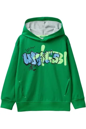 Benetton Kinder und Jugendliche C/CAPP. M/L 330sc203R Kapuzenpullover, , 150 cm