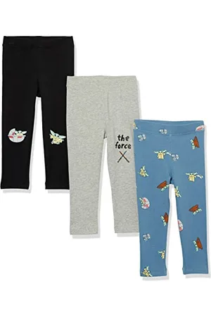 Amazon Disney | Marvel | Star Wars | Frozen | Princess Mädchen Leggings, 3er-Pack, , 6-7 Jahre