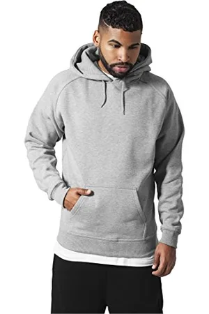 Urban classics Herren Blank Hoody Kapuzenpullover, , 4XL