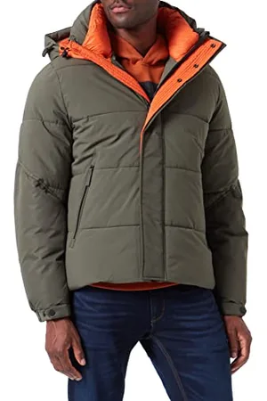 QS by s.Oliver Herren 2119140 Steppjacke, GREEN, XL