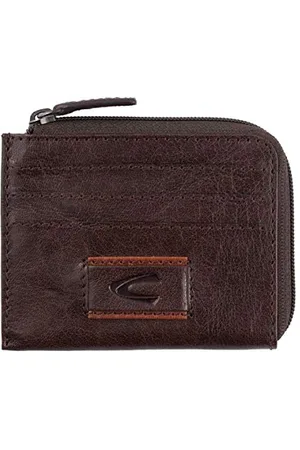 Camel Active Panama Herren Geldbörse Kreditkartenetui Leder Klein Braun
