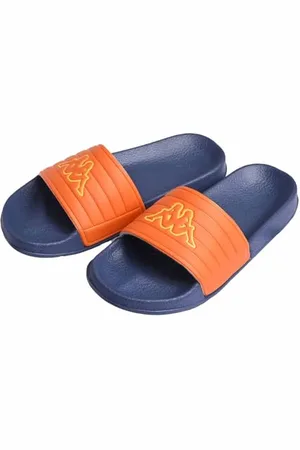 Kappa Noles Flipflop, Blau/Orange, 29 EU