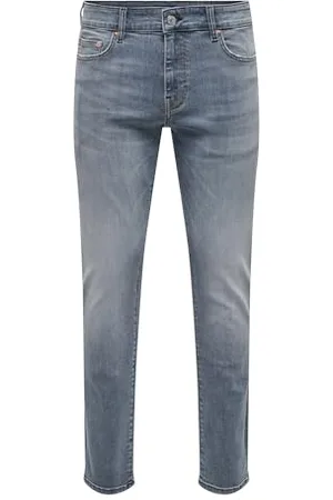 Only & Sons Herren Jeans ONSLOOM Slim 4604 - Slim Fit - Blau - , Größe:32W / 32L, Farbvariante: 22024064