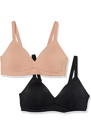 Amazon Damen Gepolsterter Bralette, 2er-Pack, , XL Große Größen