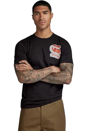 G-Star RAW Herren Shadow Graphic Slim T-Shirt, , S