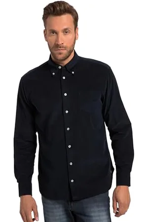 JP 1880 Herren Cordhemd, Langarm, Buttondown Kragen, Modern Fit, bis 8 XL Hemden, , 56