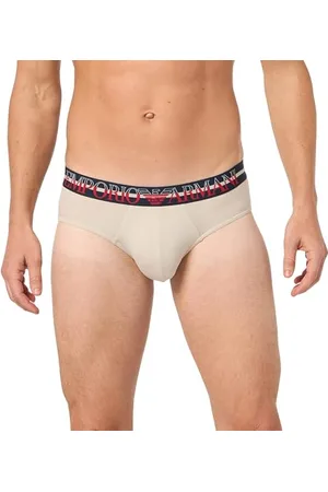 Emporio Armani Herren Microfiber Essential Briefs, , M
