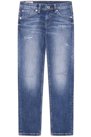 Pepe Jeans Jungen Cashed Repair Jr Jeans, , 16 Jahre