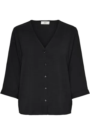 JDY Damen Hemd Bluse Leichtes Crepe Shirt Modisches Top Oberteil LION, Farben: , Größe:40