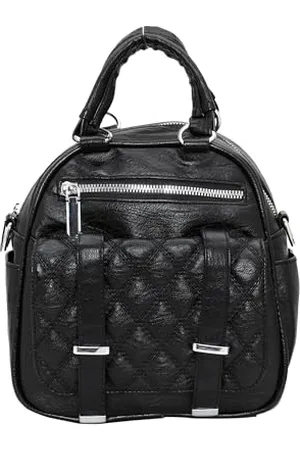 NAEMI Damen Hochwertiger Leder-, vielseitig einsetzbarer, multifunktionaler Rucksack