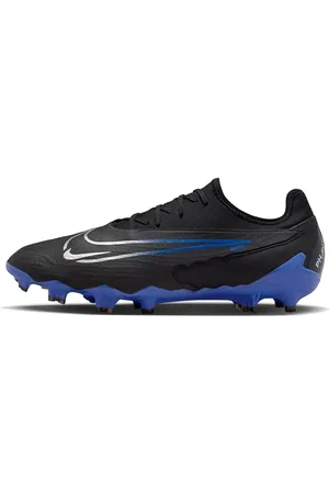 Nike Herren Phantom GX PRO FG Sneaker, Black/Chrome-Hyper ROYAL, 44.5 EU