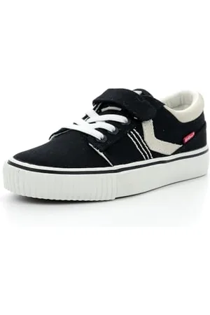 Kickers Jungen Unisex Kinder Kickslidi Sneaker, Schwarz/Weiß, 24 EU