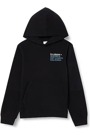 QS by s.Oliver Jungen 2134027 Sweatshirt mit Kapuze, , 140