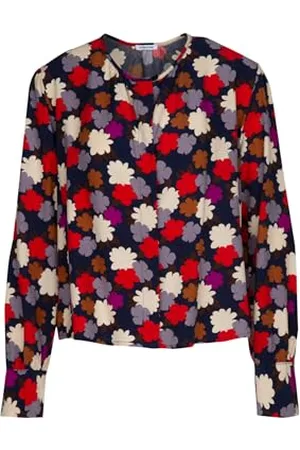 Seidensticker Damen Bluse - Fashion Bluse - Regular Fit – Rundhalsausschnitt - Langarm – 100% Viskose