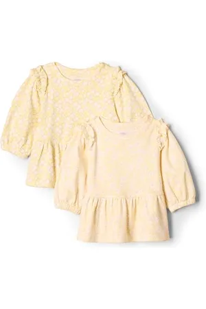 Amazon X Sofia Grainge Mädchen Strickoberteil mit 3/4-Ärmeln, 2er-Pack, , 3 Jahre
