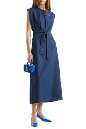 Benetton Damen Vestito 4pmvdv084 Kleid, , XS