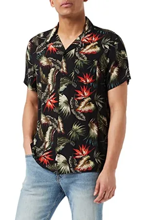 Schott NYC Herren Shrivera Freizeithemd, , Large