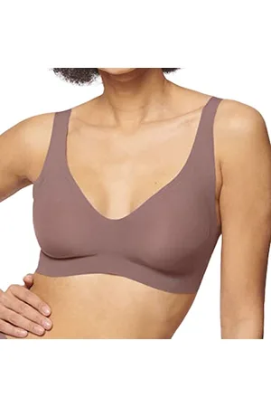 Sloggi Damen ZERO Feel Bralette EX, CACAO, XS