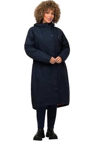 Ulla Popken Damen GRS HYPRAR Funktionsjacke, Kapuze, Leistentaschen Jacken, , 42-44