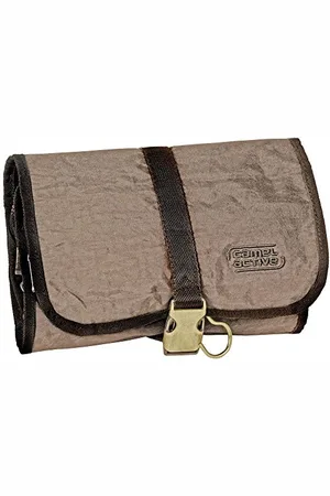Camel Active Journey Herren Kulturtasche Kulturbeutel zum Aufhängen Klein Beige