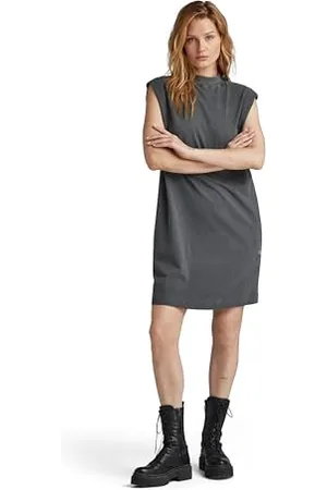 G-Star RAW Damen Riveted Loose Sleeveless Kleid, , XXS
