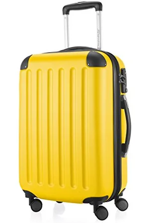 Hauptstadtkoffer SPREE - Handgepäck Hartschalen-Koffer Trolley Rollkoffer Reisekoffer, 4 Doppel-Rollen, 55 cm, 42 L