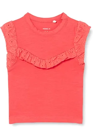 NAME IT Baby-Mädchen NBFJOLINE SS TOP T-Shirt, , 56