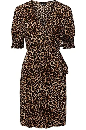Pieces® Damen Pctala 2/4 Wrap Dress Noos Bc, , L