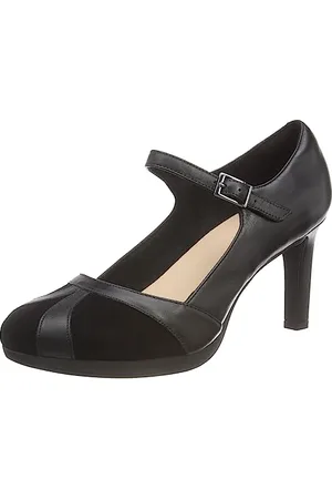 Clarks Damen Ambyr Light Pumps, Black Combi, 38 EU