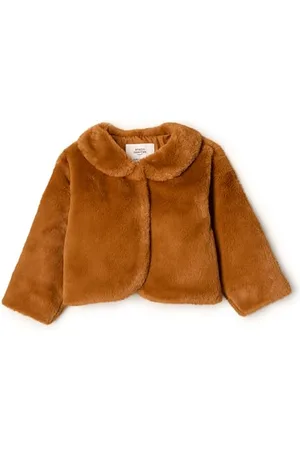 Amazon X Sofia Grainge Mädchen Kunstpelz-Jacke, , 3 Jahre