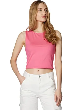Mavi Damen Sleeveless TOP 95% CV 5% EA, pink, XS