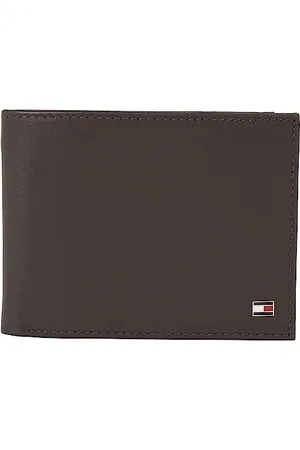 Tommy Hilfiger ETON CC FLAP AND COIN POCKET Geldbörsen Herren, (Brown), OS