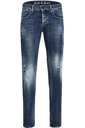 JACK & JONES Herren Jjiglenn Jjluca El 009 Sn Jeanshose, , 30 EU