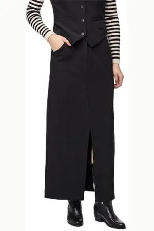 Pieces® Pcbozzy Hw Ankle Skirt Noos Exp Bc