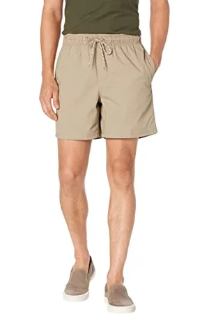 Amazon Herren Shorts mit Kordelzug und 15 cm Innenbeinlänge, , XL