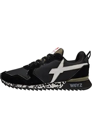 W6YZ Sneakers aus technischem Gewebe und Veloursleder, 40