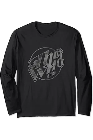 The Who Offizielles Vintage Faded Logo 1966 Langarmshirt
