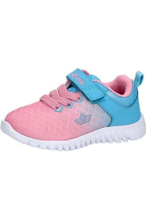 LICO Jungen Unisex Kinder Mia VS Lauflernschuhe, Rosa/Türkis, 20 EU