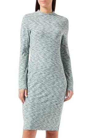 QS by s.Oliver Damen Midi Kleid Green 48