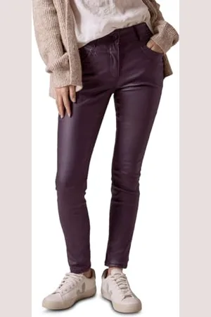 CECIL Damen B377908 Beschichtete Hose, , 36W / 30L EU