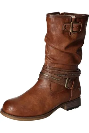 Mustang Damen Stiefel, Cognac, 36 EU