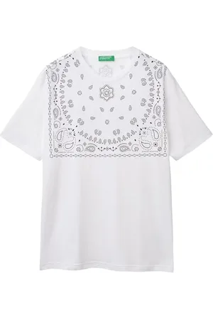 Benetton Herren 3i1xu109m T-Shirt, , Large