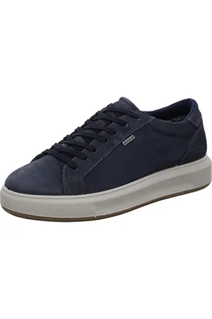 ARA Herren Fabio Sneaker, Blue, 40 EU