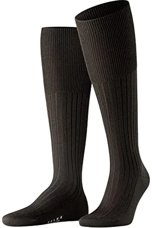 Falke Herren Kniestrümpfe Bristol Pure M Kh Wolle lang einfarbig 1 Paar, , 39-40