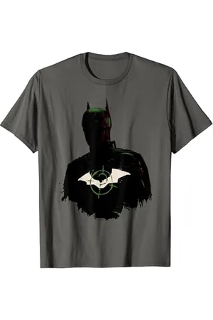 Batman The Silhouette with Riddler Logo T-Shirt