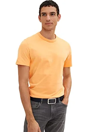 TOM TAILOR Herren Basic T-Shirt aus Baumwolle
