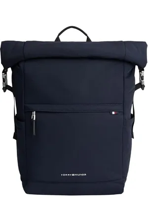 Tommy Hilfiger Herren Rucksack Rolltop Backpack Handgepäck, , Einheitsgröße