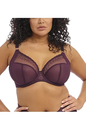 Elomi Damen Matilda Bügel J-Haken, ungefüttert Plunge-BH, Tief, , 75G