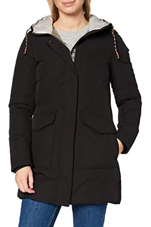 Camel Active Damen 310700440243 Jacke, Schwarz, 42